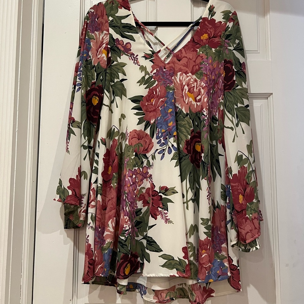 Show Me Your Mumu size xs floral boho dress